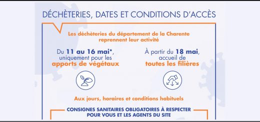 Réouverture des déchetteries