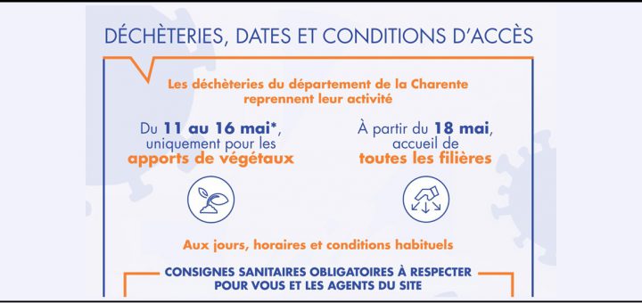 Réouverture des déchetteries