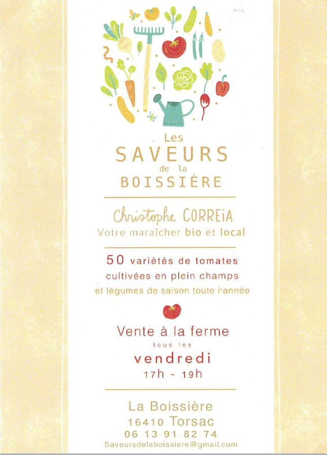 Les saveurs de la Boissiere